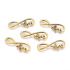 Tibetan Style Alloy Infinity with Hope Links connectors TIBE-S230-AG-FF-2