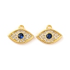 Brass Micro Pave Cubic Zirconia Pendants KK-U017-08E-G-1