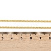 Brass Rope Chains Necklace for Women NJEW-P265-16G-3