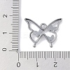Rack Plating Alloy Enamel Pendants PALLOY-F018-15B-02-3