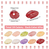 40Pcs 10 Colors Dyed Synthetic Coral & Resin Beads SHEL-SP0001-07A-2