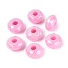 Opaque Acrylic European Beads OACR-E033-23K-1