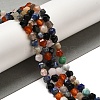 Natural Carnelian/Lapis Lazuli/Labradorite/Amazonite/Apatite Beads Strands G-K382-A01-01-2