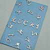 26Pcs 26 Letters 304 Stainless Steel Pendants STAS-SZ0001-65-3