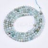 Natural Flower Amazonite Beads Strands G-R462-027-2