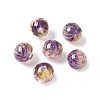 Two Tone Transparent Acrylic Beads OACR-D304-02I-1