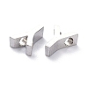Tarnish Resistant 304 Stainless Steel Charms STAS-K216-41Y-P-2