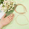 30Pcs Hair Accessories Iron Hair Band Findings OHAR-GF0001-32-3