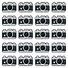 20Pcs Camara Enamel Pins JEWB-CA0001-86-1