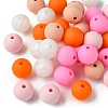 35Pcs Food Grade Eco-Friendly Silicone Focal Beads SIL-FS0001-22B-3