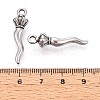 304 Stainless Steel Pendants STAS-T065-29P-3