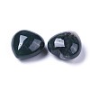 Natural Moss Agate Heart Love Stone LS-G-F659-B30-2
