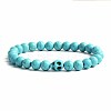 Turquoise Bracelet with Elastic Rope Bracelet DZ7554-15-1