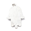 Tibetan Style Alloy Pendants PALLOY-M191-02AS-RS-3