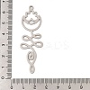201 Stainless Steel Big Pendants LS-STAS-Z109-07P-3