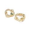 Brass Micro Pave Cubic Zirconia Pendants KK-Q068-51A-G-2