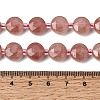 Natural Strawberry Quartz Beads Strands G-D105-A11-5