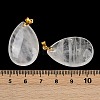 Natural Quartz Crystal Pendants G-I387-03D-G-3