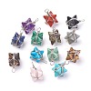 Natural & Synthetic Mixed Stone Pendants G-I220-C-1