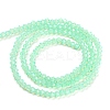 Baking Paint Transparent Glass Beads Strands DGLA-F029-J2mm-05-3