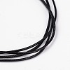 Triangle Lava Rock Pendants Necklaces NJEW-D205-04-3