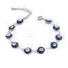 304 Stainless Steel Link Chain Bracelets BJEW-K265-007P-02-2