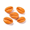 Baking Paint Cowrie Shell Beads SSHEL-M023-01C-1