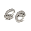 304 Stainless Steel Rock Climbing Carabiners STAS-F364-02P-04-2