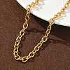 304 Stainless Steel Toggle Heart Y Necklaces for Women NJEW-M101-04G-4