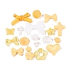 Transparent & Opaque Acrylic Beads TACR-T028-26F-2