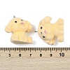 Flocky Resin Pendants FIND-A052-06C-3
