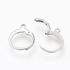 Tarnish Resistant 304 Stainless Steel Leverback Earring Findings LS-STAS-S073-01-3