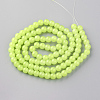Baking Paint Imitation Jade Glass Round Bead Strands LS-DGLA-Q021-10mm-08-3