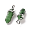 Natural Ruby in Zoisite Pointed Pendants G-K329-44P-3