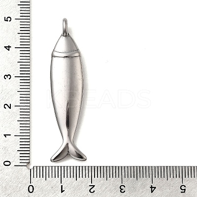 304 Stainless Steel Pendants STAS-B103-05F-P-1