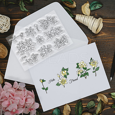 PVC Plastic Clear Stamps DIY-WH0618-0250-1