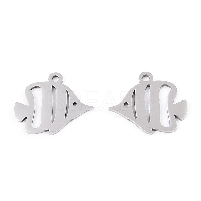 Non-Tarnish 201 Stainless Steel Pendants STAS-T052-49P-1