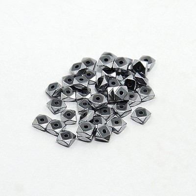 Electroplate Non-magnetic Synthetic Hematite Beads Strands G-J224B-08-1