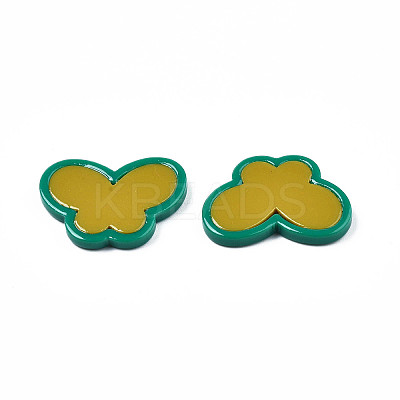 Opaque Cellulose Acetate(Resin) Cabochons KY-N018-10-1