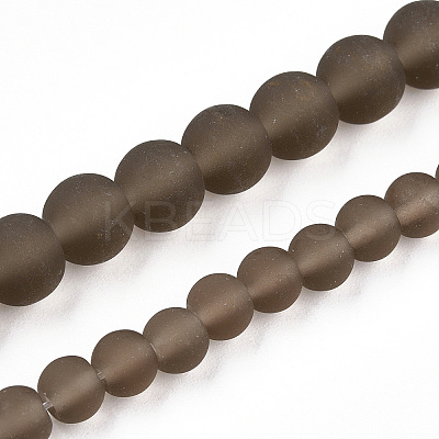 Transparent Glass Beads Strands GLAA-T032-T6mm-MD02-1