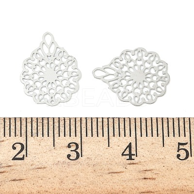 201 Stainless Steel Charms STAS-C153-06P-1