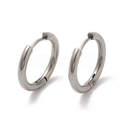 Tarnish Resistant 202 Huggie Hoop Earrings with 304 Stainless Steel Pins for Women EJEW-Q767-02F-P-1