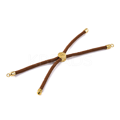 Nylon Cords Bracelet Makings Fit for Connector Charms AJEW-P116-01G-20-1