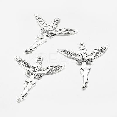 Tibetan Style Alloy Fairy Sprite Charms X-LF8182Y-1