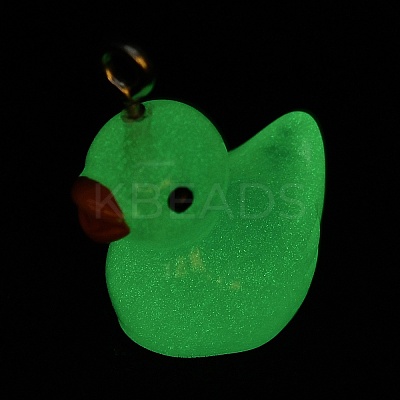 Luminous Opaque Resin Cartoon Pendants LS-CRES-Z004-01C-P-1