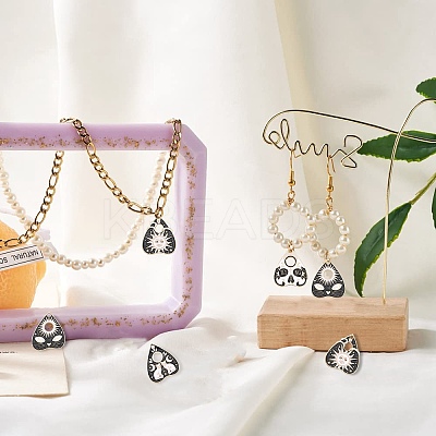 20Pcs 4 Styles Alloy Pendants ENAM-CJ0002-88-1