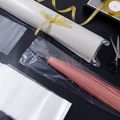 Rectangle Plastic Film Storage Bags LS-ABAG-WH0038-46-1