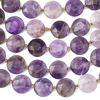 Natural Amethyst Beads Strands G-A292-A08-01-1