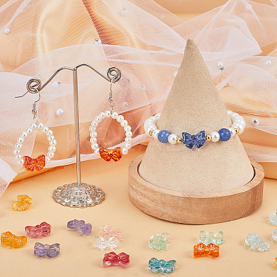 100Pcs Transparent Glass Beads GLAA-SC0002-23-1