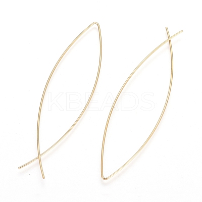 Minimalist Personality Street Tourism Jewelry X-EJEW-L237-01G-1